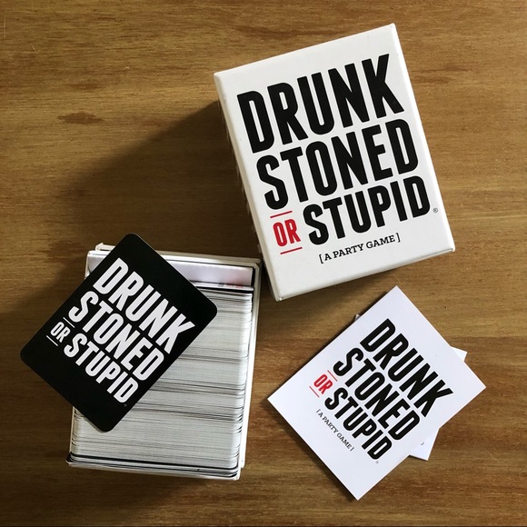 Games Drunk Stoned Or Stupid Game Adult Party Game Poshmark